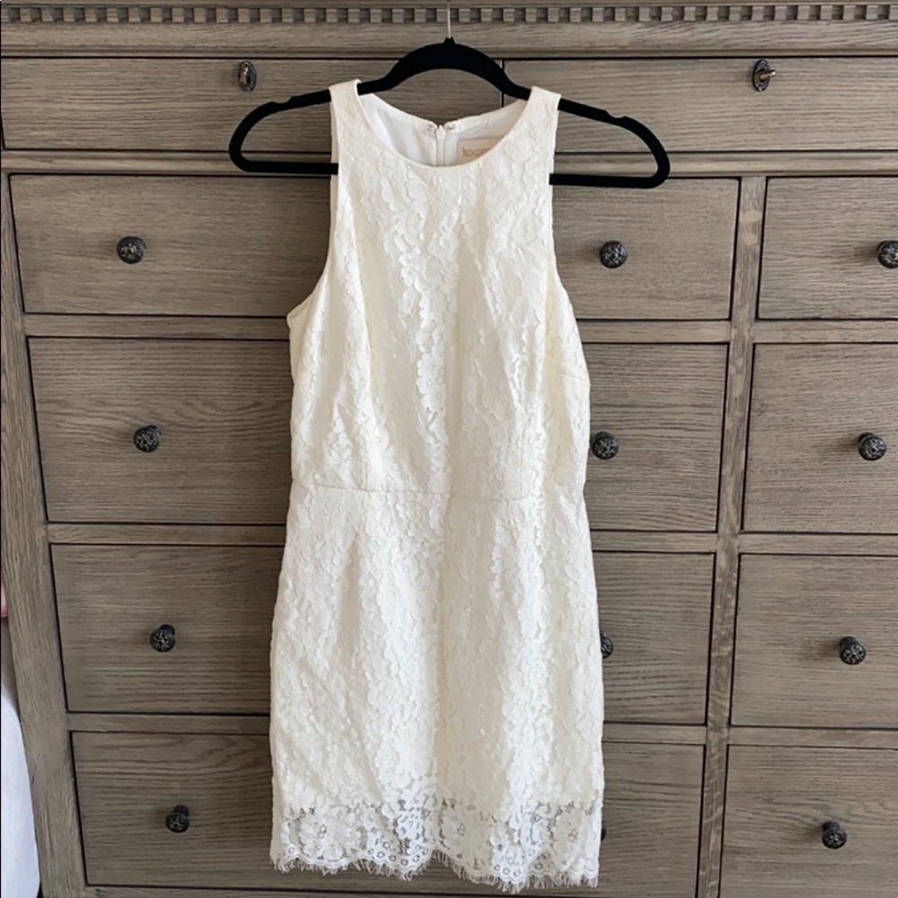white dress